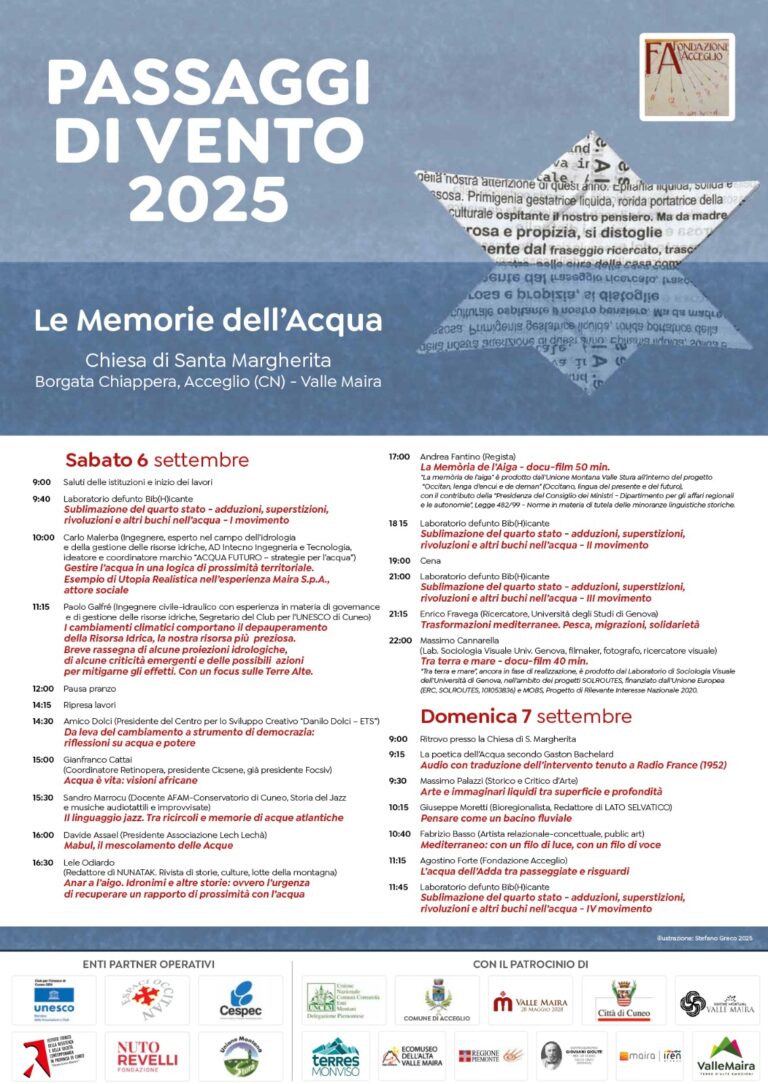 Scopri di più sull'articolo Passaggi di vento 2025